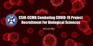 CSIR-CCMB Biological Science Project