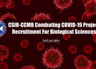 CSIR-CCMB Biological Science Project