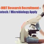 CSIR-IHBT Research Recruitment