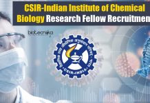 CSIR-Indian Institute of Chemical Biology Research Fellow Recruitment CSIR-IICB JRF Vacancy