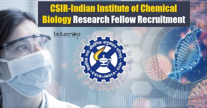 CSIR-IICB JRF Vacancy