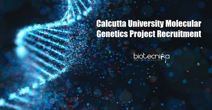 Calcutta University Molecular Genetics