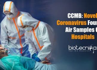 coronavirus in air samples