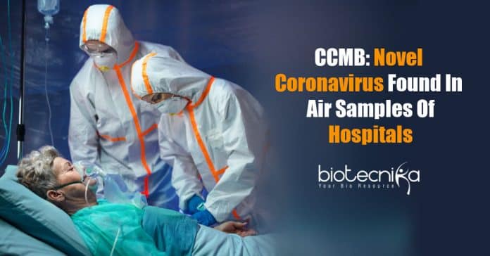 coronavirus in air samples