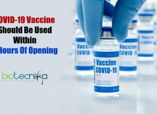 COVID-19 Vaccine Should Be Used Within 4 Hours Of Opening COVID-19 vaccine should be used within 4 hours