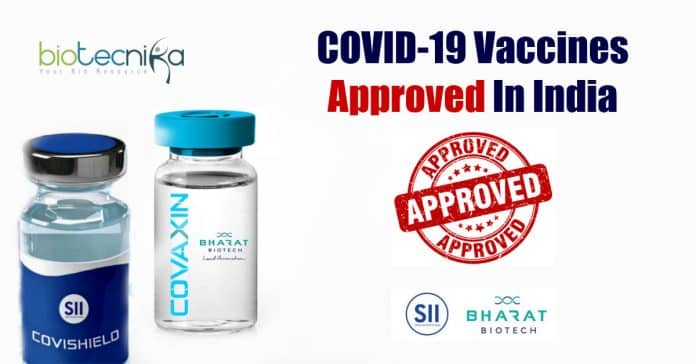 India approves COVID-19 vaccines
