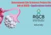 Government Life Sciences Project Research Job at RGCB – Applications Invited Government Life Sciences