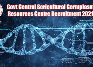 Govt CSGRC Jobs