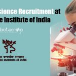 Govt Life Science Recruitment