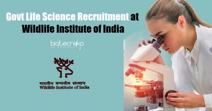Govt Life Science Recruitment