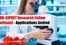 ICAR-CIPHET Research Fellow Recruitment – Applications Invited ICAR-CIPHET Research Fellow