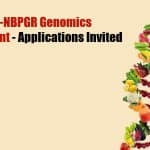 ICAR-NBPGR Genomics Recruitment