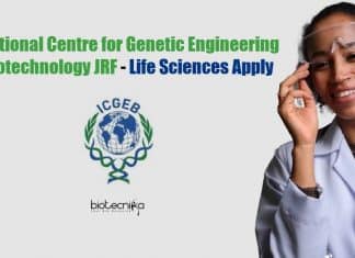 International Centre for Genetic Engineering and Biotechnology JRF – Life Sciences Apply ICGEB Junior Research Fellowship