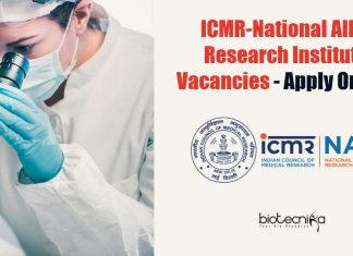 ICMR-NARI JRF Vacancies