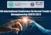 4th International Conference On Recent Trends In Bioengineering (ICRTB 2021) ICRTB 2021