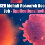 IISER Mohali Research Associate