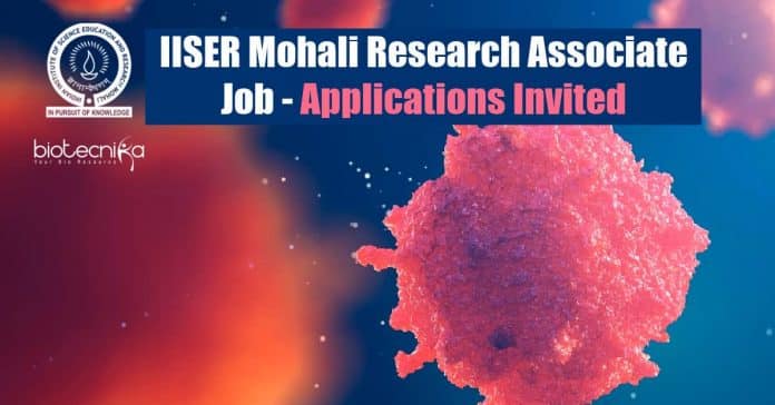 IISER Mohali Research Associate