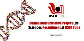 IISER Pune Research Recruitment