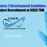 IISER TVM JRF Vacancy