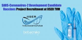 IISER TVM JRF Vacancy