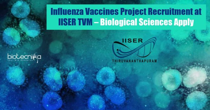 IISER TVM SRF/JRF Vacancies