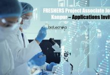 FRESHERS Project Associate Job at IIT Kanpur – Applications Invited IIT Kanpur Project Associate