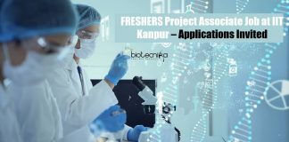 IIT Kanpur Project Associate