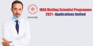 INSA-Visiting Scientist Programme
