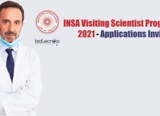 INSA-Visiting Scientist Programme