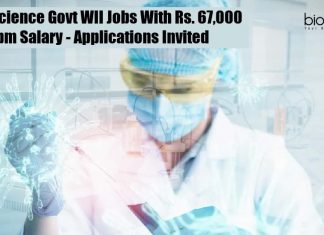 Life Science Govt WII Jobs With Rs. 67,000 pm Salary – Applications Invited Life Science Govt WII