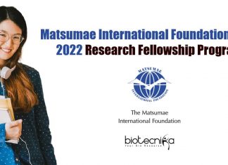 Matsumae International Foundation 2022
