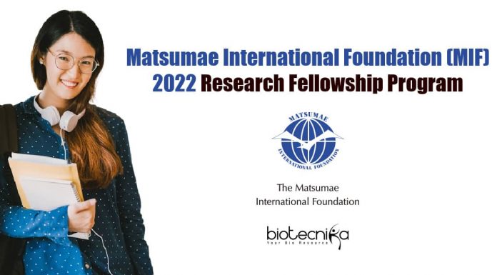 Matsumae International Foundation 2022