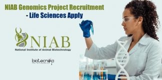 NIAB Genomics Project Recruitment