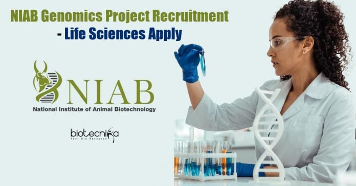 NIAB Genomics Project Recruitment