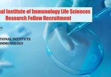 National Institute of Immunology Life Sciences Research Fellow Recruitment NII Project Research Recruitment