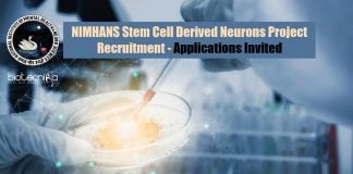 NIMHANS Job - Junior