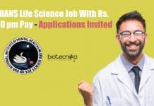 NIMHANS Life Science Job With Rs. 47,000 pm Pay – Applications Invited NIMHANS Research Vacancy