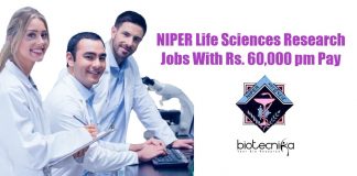 NIPER Life Sciences Research