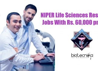 NIPER Life Sciences Research