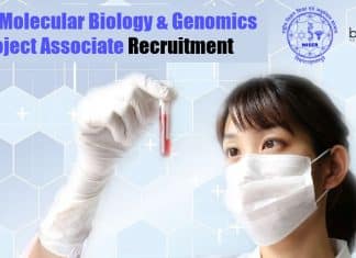 NISER Molecular Biology & Genomics Project Associate Recruitment NISER Molecular Biology