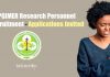 PGIMER Research Personnel Recruitment – Applications Invited PGIMER Research Personnel Recruitment