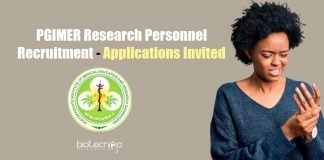 PGIMER Research Personnel Recruitment