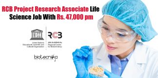 RCB Project Research Associate