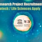 RCB Vacancy 2021
