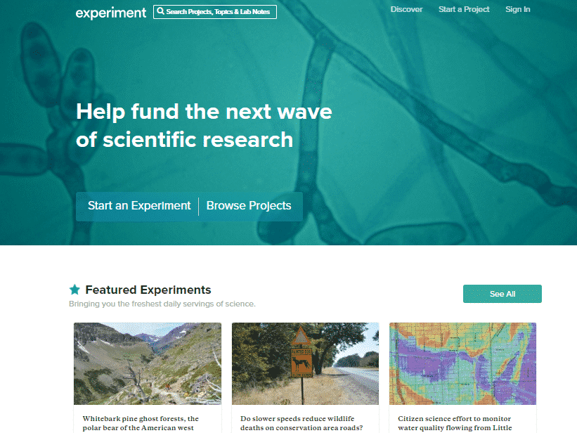 Scientific Crowdfunding 