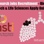 THSTI Research Jobs Recruitment