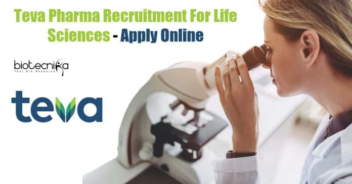 Teva Pharma Recruitment