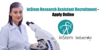 inStem Research Assistant Recruitment