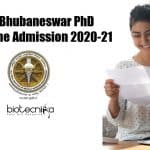AIIMS Bhubaneswar PhD Admission