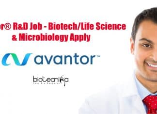 Avantor Jobs For Biotech